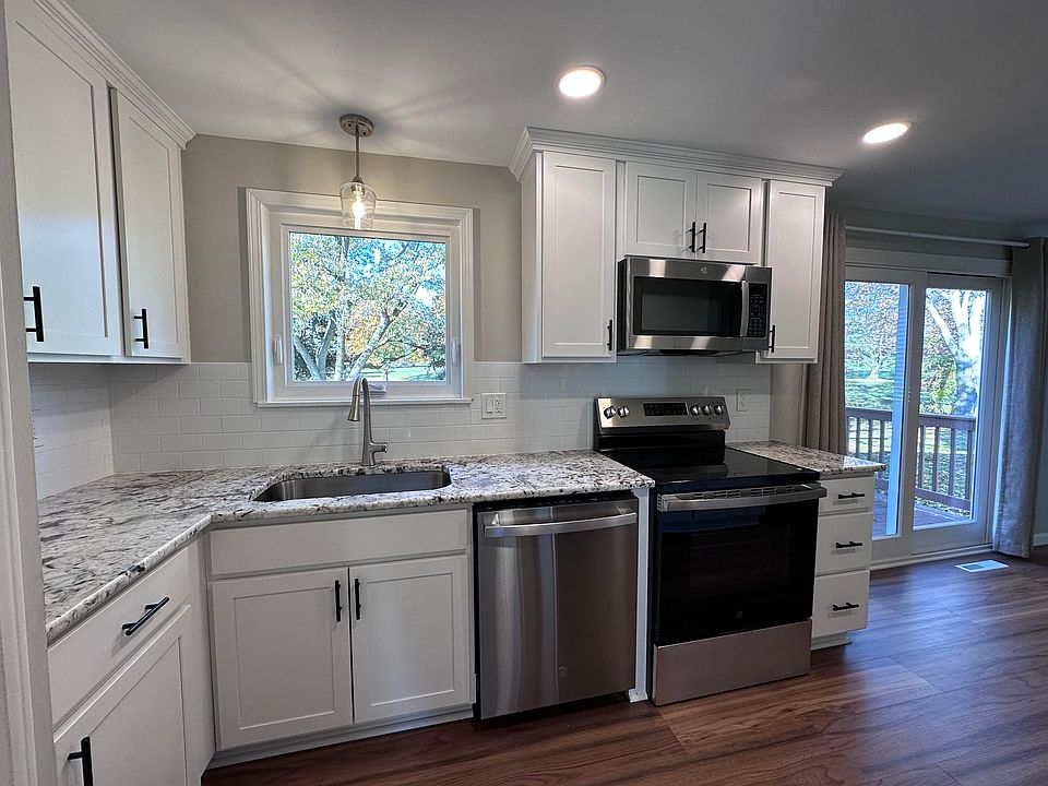 All new stainless steel appliances including a dishwasher. New washer and dryer in basement.