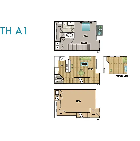Floor plan TH A1