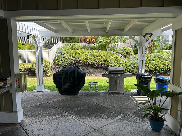 Barbecue area