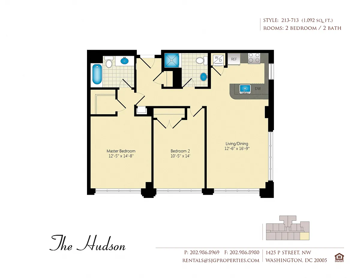 Floor plan Hudson 13