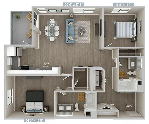 Floor plan B5U-1263