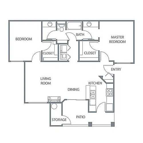 Floor plan B1RR