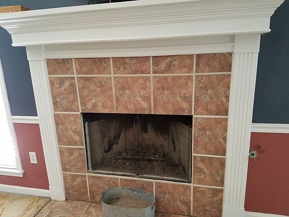 Wood Burning Fireplace