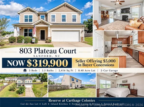 803 Plateau Ct, Sanford, NC 27330