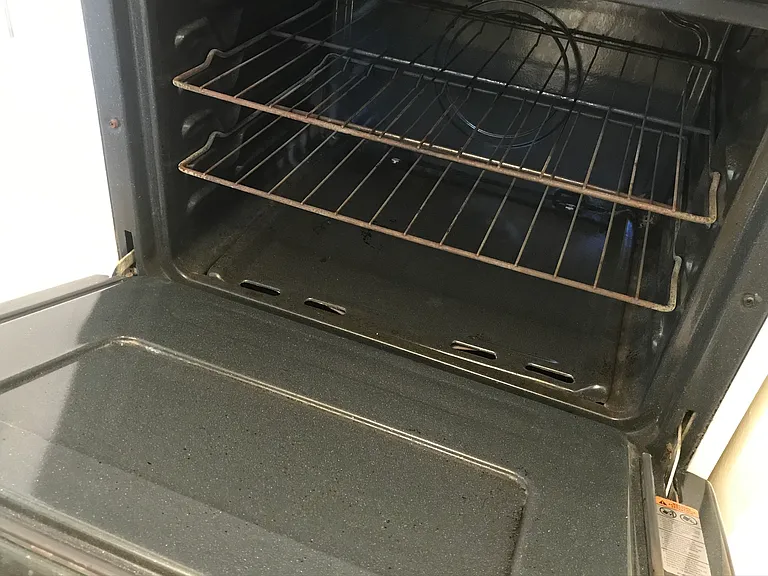 inside oven