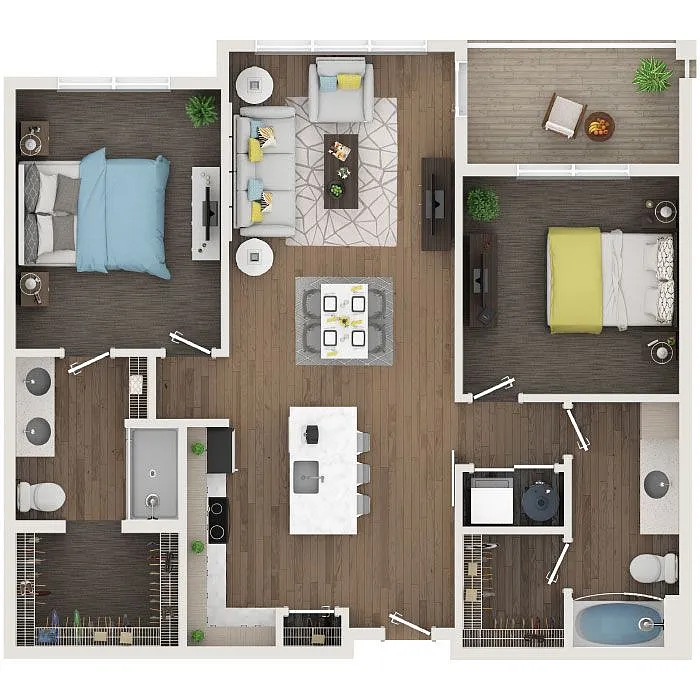 Floor plan C4 - Asbury