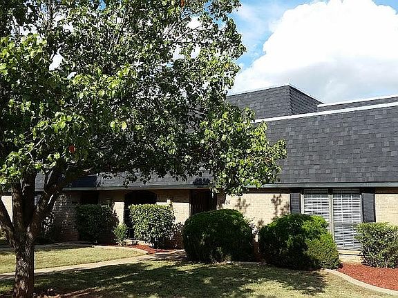 Front yard of duplex