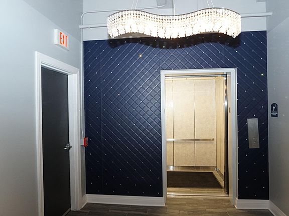 Residential floor lobby.