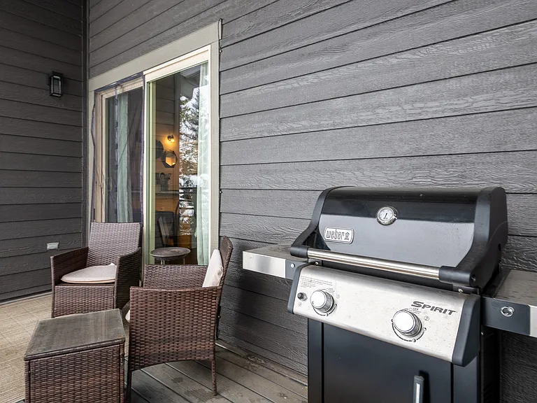 Patio | 2 seater relaxing chairs | Grill