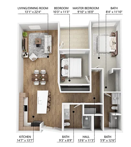 Floor plan B11