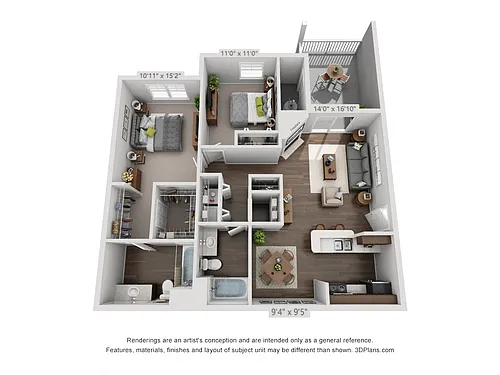 Floor plan B2