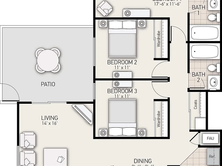 Woodbridge Villas Apartment Homes — Photo 15