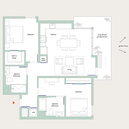 Floor plan 2D20