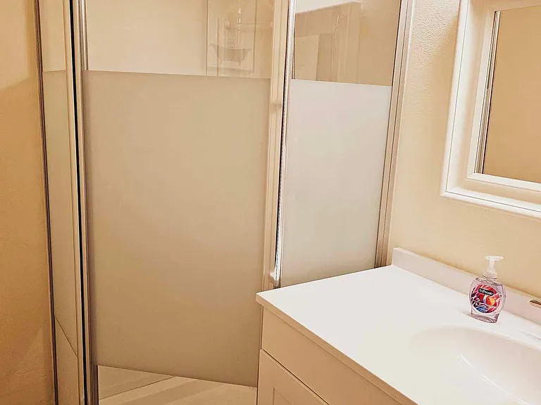 Second bathroom. Brand new shower