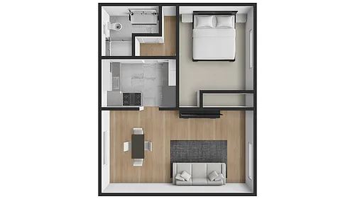 Floor plan Layout B
