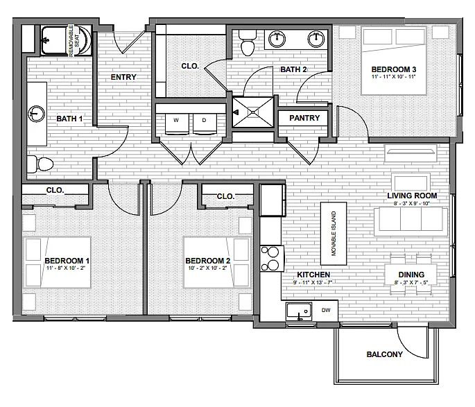 Floor plan Cyrus - B