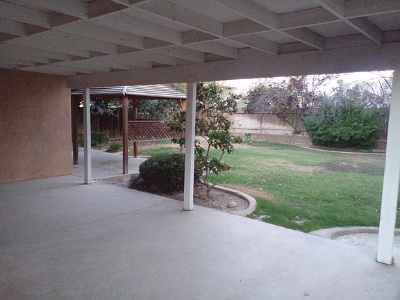 Backyard and patio