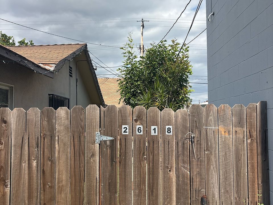 Wooden Fence For Unit