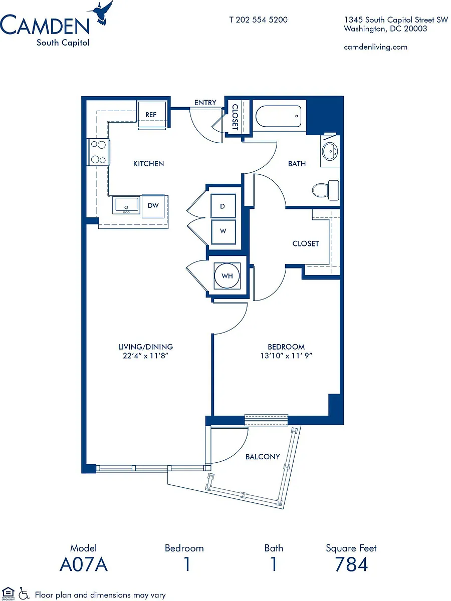 Floor plan A07A
