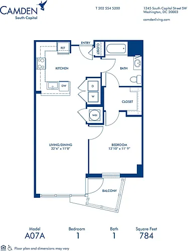 Floor plan A07A
