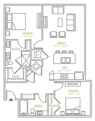 Floor plan B4
