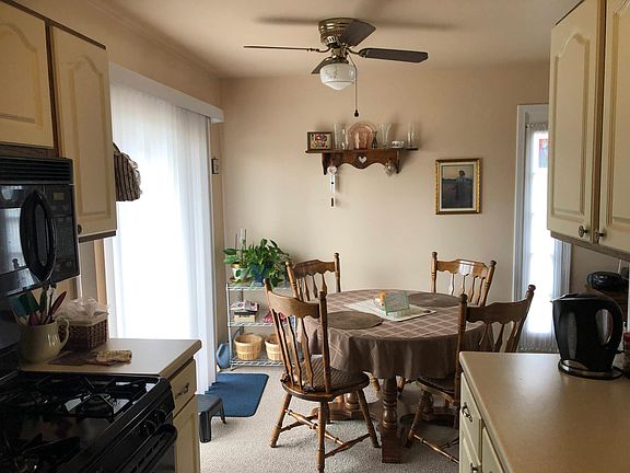 Dinette with Patio Door to deck