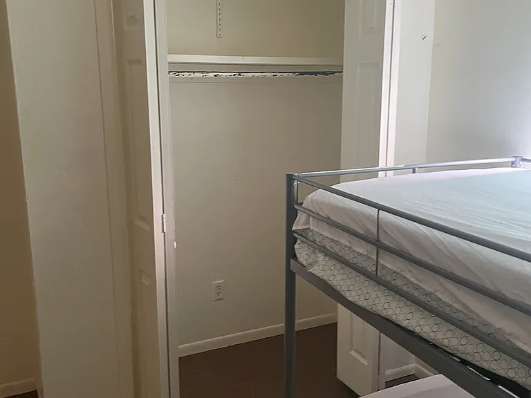 Two good sized closets