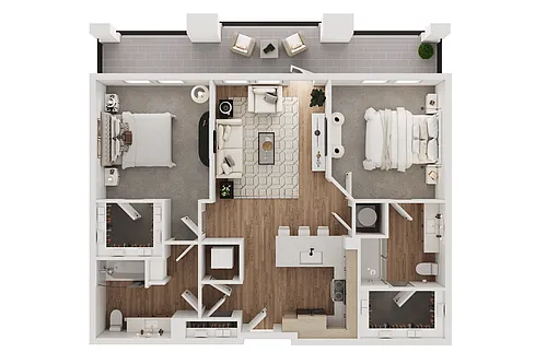 Floor plan B1