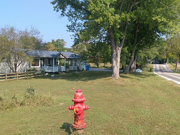 southern edge of property