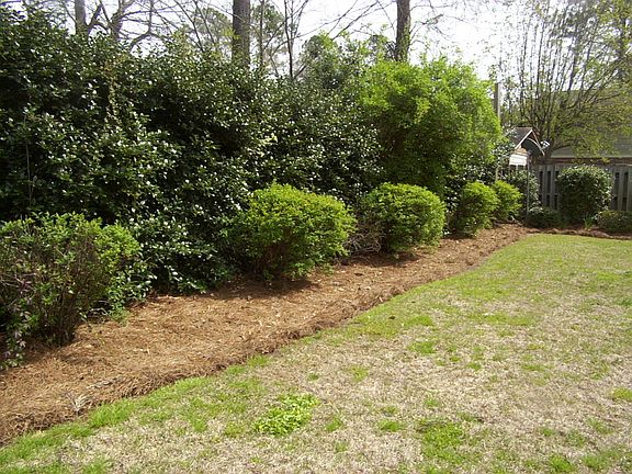 Beautifully landscsped