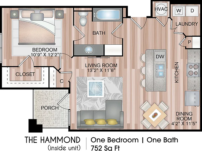 The Hammond (Inside Unit) The Hammond (Inside Unit)