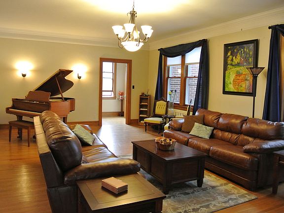 Enjoy the beautiful hardwood