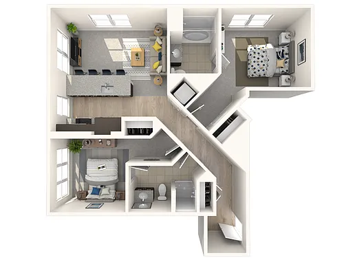 Floor plan B6