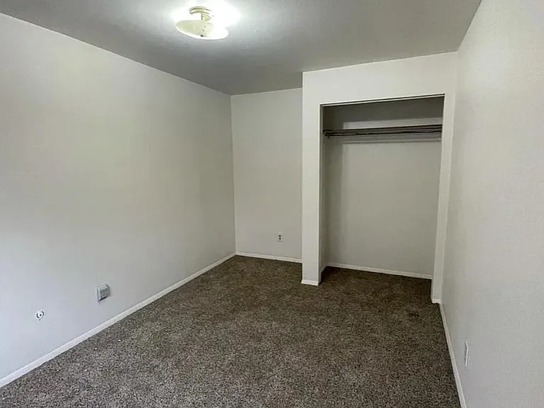 Bedroom, with a closet