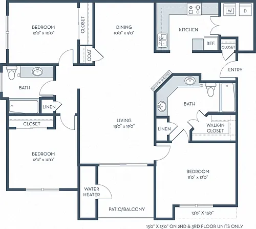 Floor plan C1