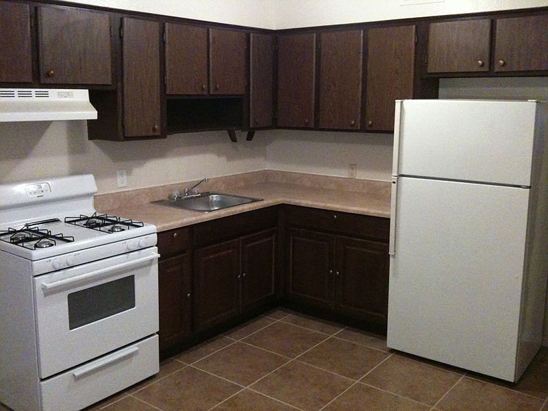 Large kitchen with washer and drier hook ups