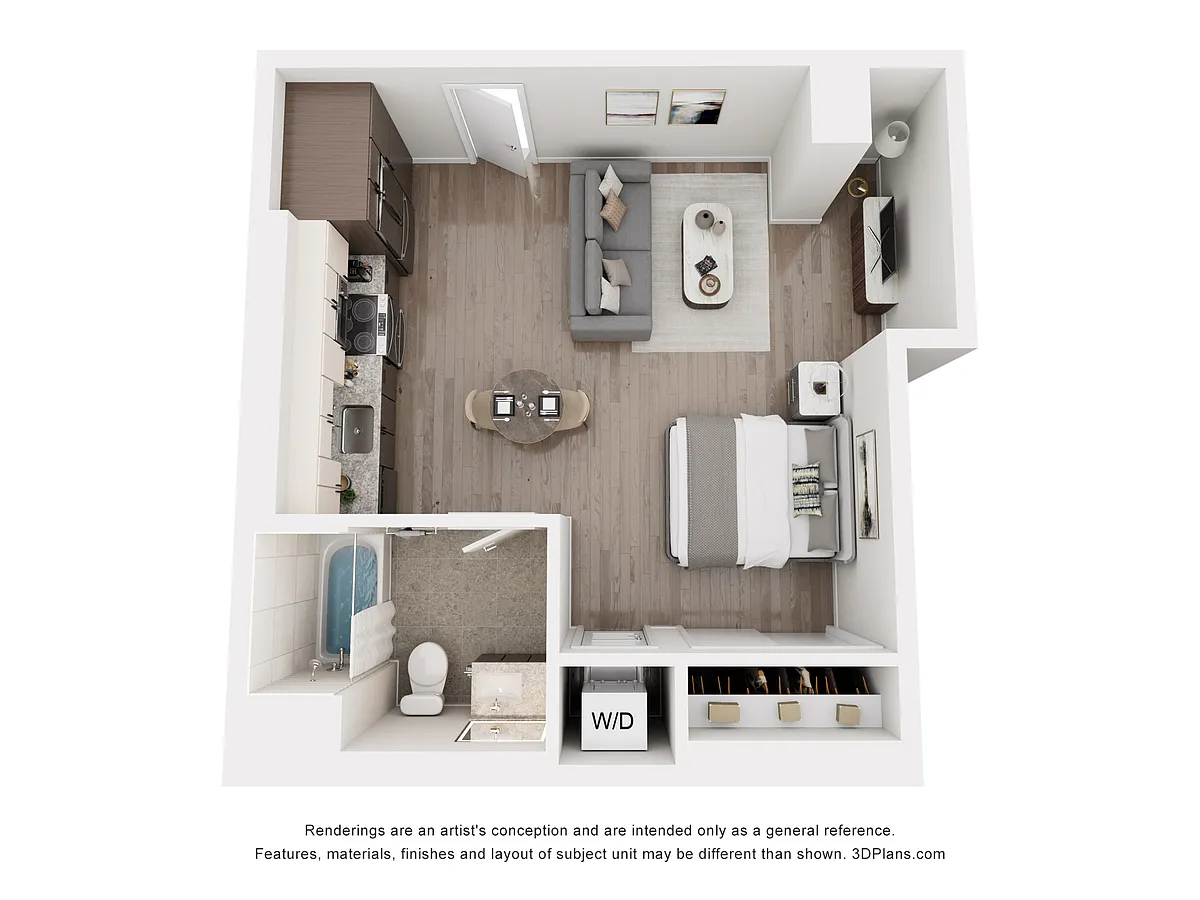 Floor plan X - Studio