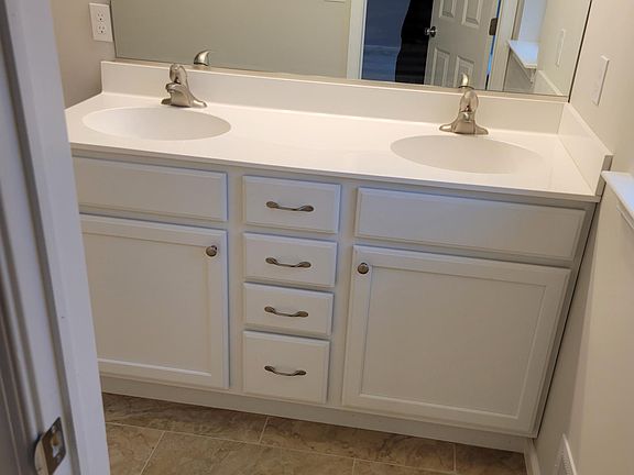 Master bath vanity