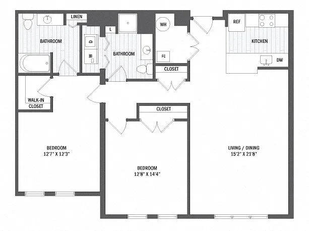 Floor plan B15 - Classic