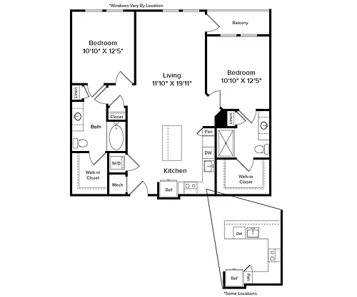 Floor plan B1-1095