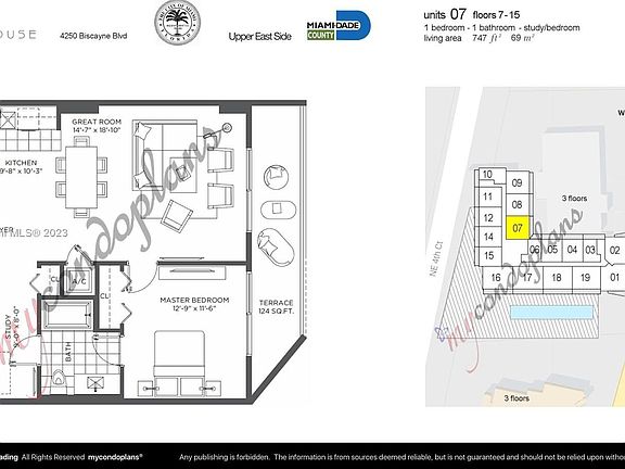 3rd image of 4250 Biscayne Blvd APT 1407