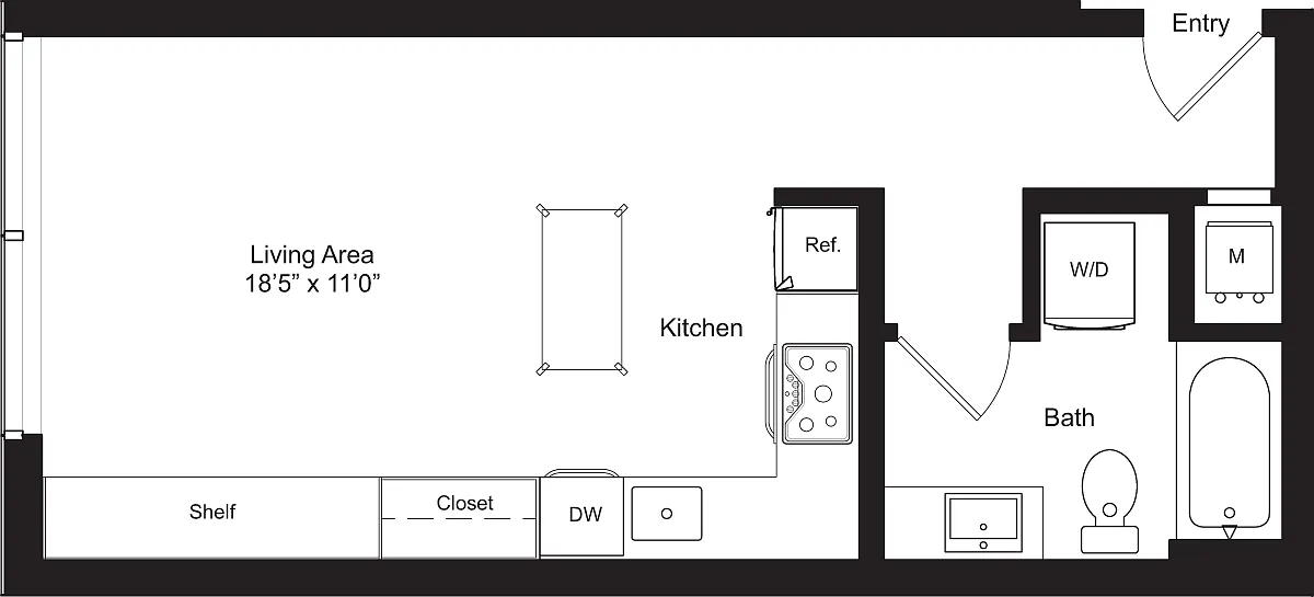 Floor plan S2b
