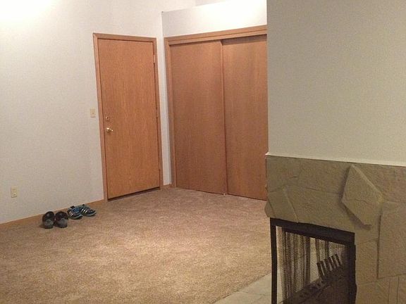 Large coat closet at entry.