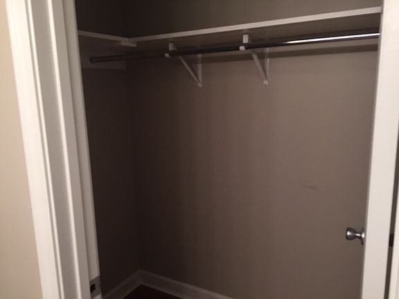newly painted closets
