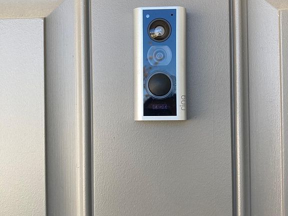 See who is at your door from your smartphone and even speak with them with the ring peephole camera doorbell.