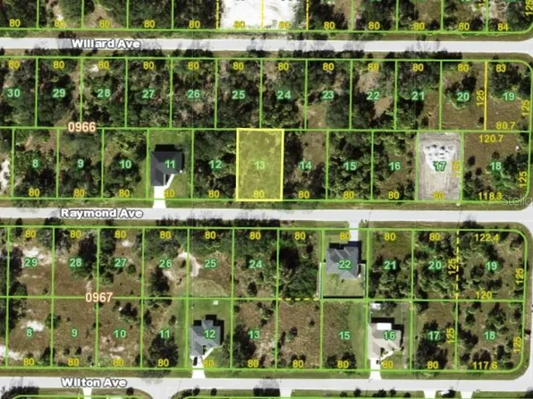 19164 RAYMOND AVENUE LOT 13, PORT CHARLOTTE, FL 33954