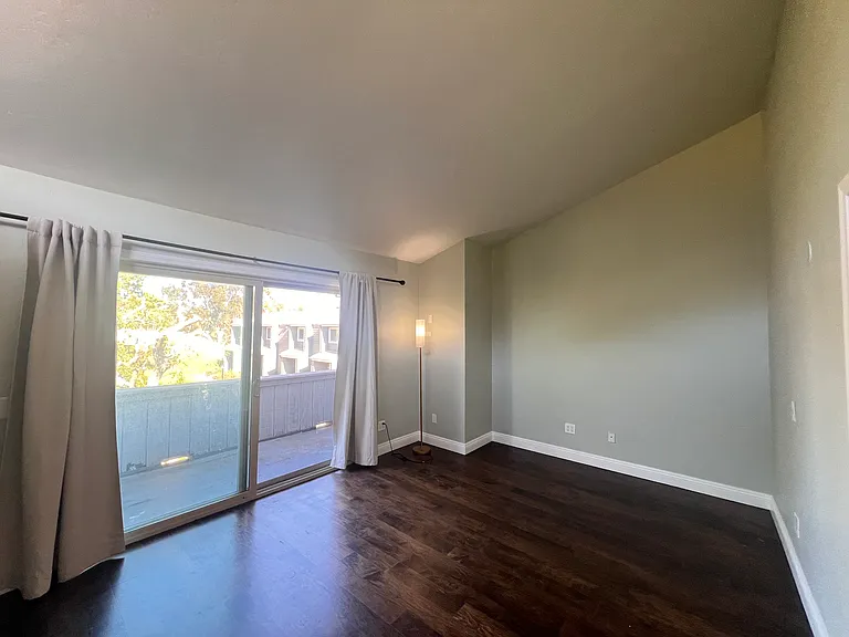 East facing Master Suite with balcony and maple flooring