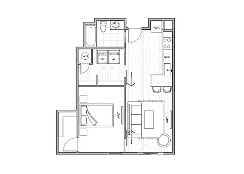 Floor plan A2A