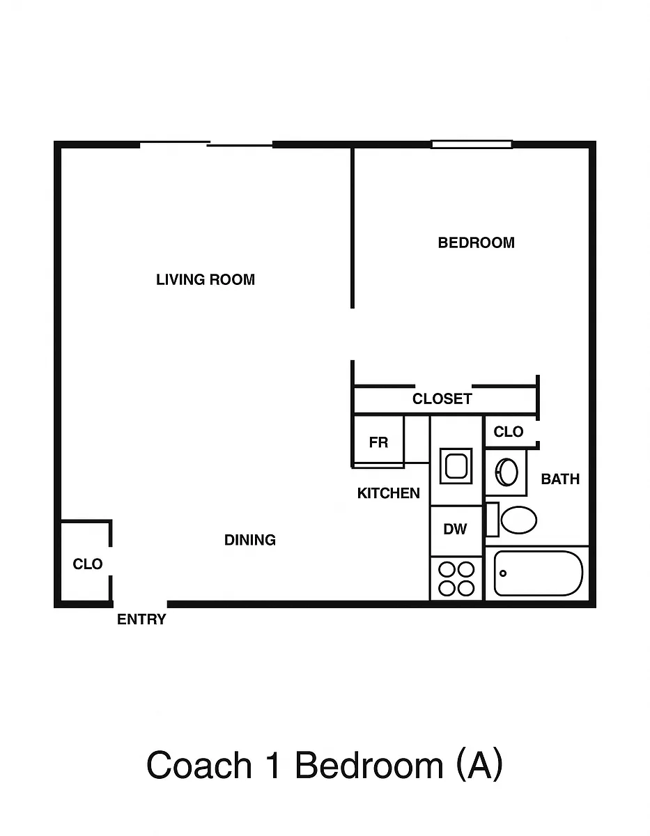 Floor plan The Elm