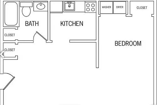 Floor plan Studio